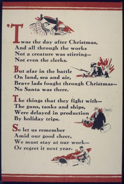Day after Christmas Poem - World War II